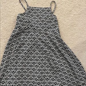 Black and white dress